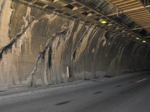 Ремонт на тунел "Елешница" в посока Варна | снимка: АПИ